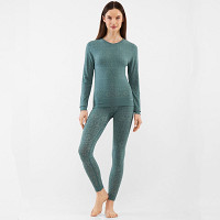 Komplet bielizna damska termoaktywna termiczna Viking Sigrid Lady Set Bamboo Green 2027