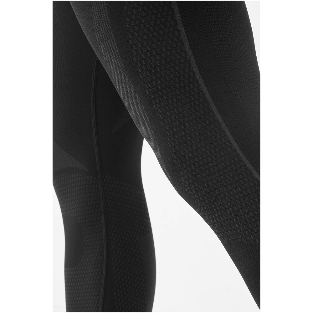 Spodnie bielizna termoaktywna męska Viking Eiger 3/4 Black Grey 2027