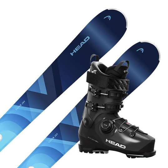 Zestaw zjazdowy Head Super Joy + Head Kaliber 95 W MV GW Boa 2026