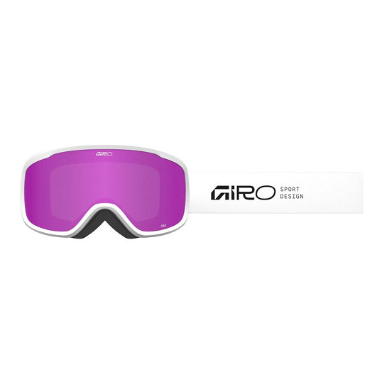 Gogle narciarskie Giro Cruz White / Amber Pink S2 OTG 2026