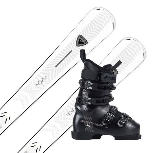 Zestaw zjazdowy Rossignol Nova 6 + Fischer RC 85 HV 2026