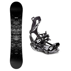 Zestaw Snowboardowy Raven Mystic + Raven Fastec FTM360 Black 2027