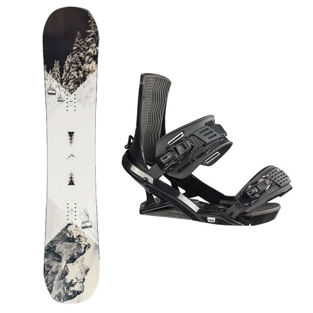 Zestaw Snowboardowy Head True 2.0 + Head FX One Lyt Black 2027