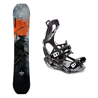 Zestaw Snowboardowy Raven Pro Sensei Carbon + Raven Fastec FT360 Black 2027