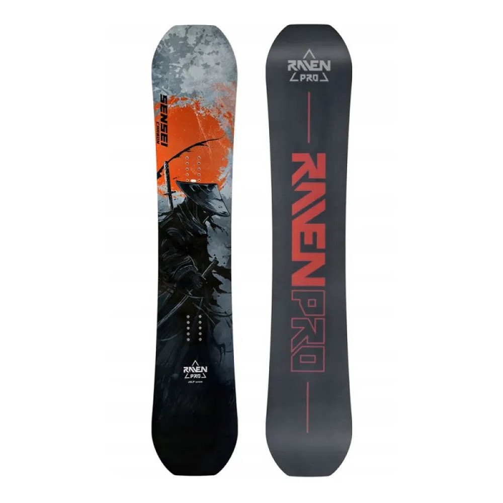Zestaw Snowboardowy Raven Pro Sensei Carbon + Raven Fastec FT360 Black 2027