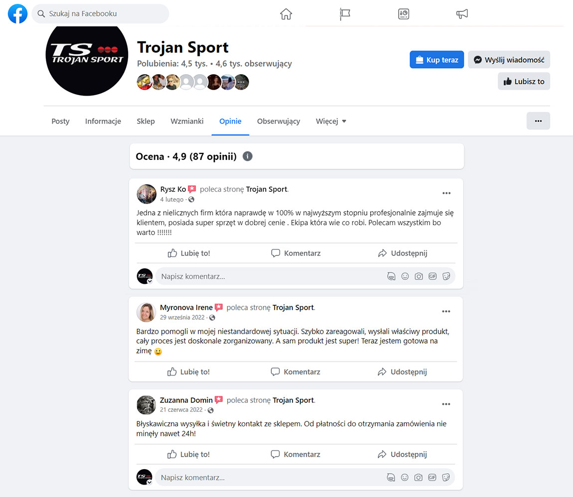 facebook opinie trojan sport facebook opinie trojan sport