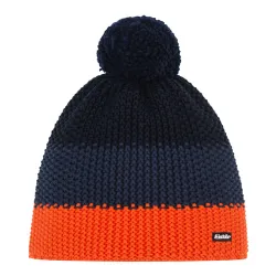 Czapka narciarska Eisbar Star Pompon Orange Cobalt Black 2026