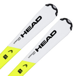 Narty dla dzieci Head Supershape Team Easy JR 2023 + JRS 4.5 / 7.5  GW
