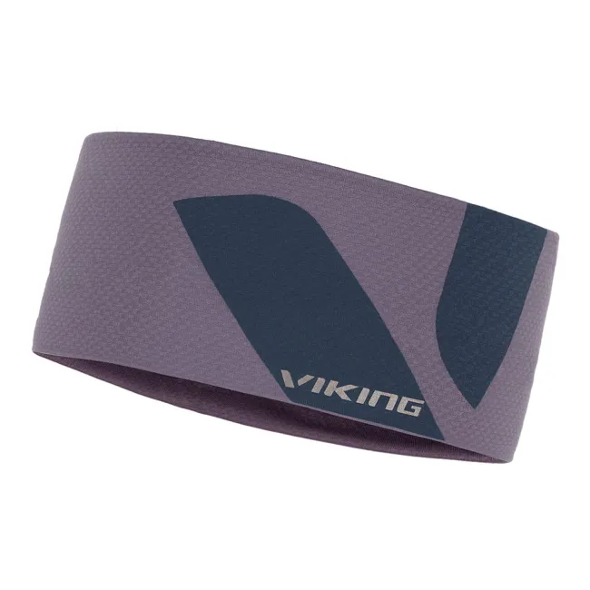Opaska Viking Fuji Headband Purple Navy 2027