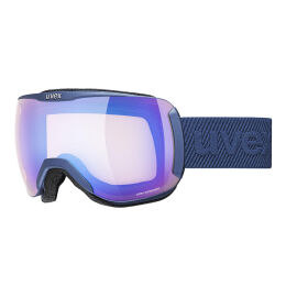 Gogle narciarskie Uvex Downhill 2100 V Navy Mat Blue Mirror z fotochromem OTG Photo 2023