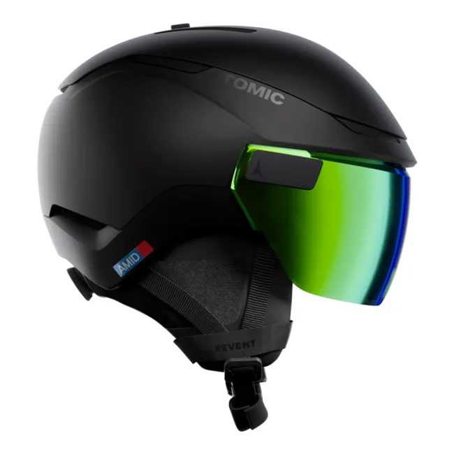 Kask narciarski Atomic Revent GT Amid Visor HD Black / Green 2027