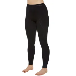 Spodnie getry damskie termoaktywne Brubeck Extreme Merino Black 2026