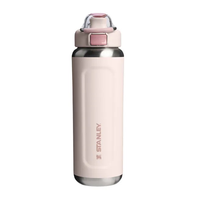 Butelka teremiczna na wodę Stanley Classic Wellspring Black 0.71L Rose Quartz 2026