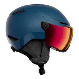 Kask narciarski Atomic Revent Visor Photo Deep Ocean / Red z fotochromem 2027