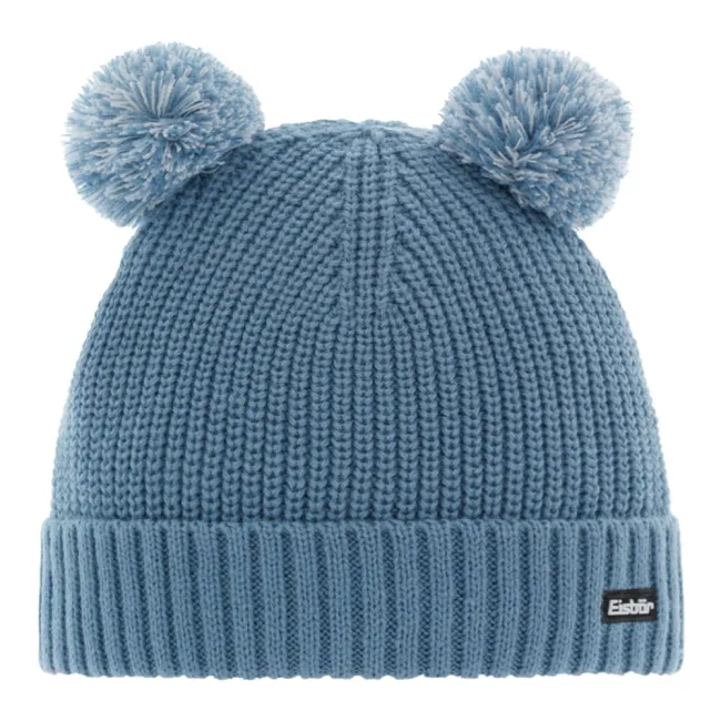 Czapka narciarska dziecięca Eisbar Ponti Pompon Kids Steel Blue 2026