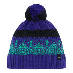 Czapka narciarska Eisbar Norrak Pompon Purple Green 2025