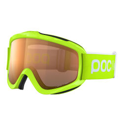 Gogle narciarskie dziecięce Poc Pocito Iris Fluorescent Yellow Green S2 2025