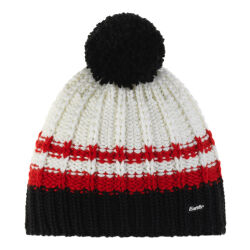 Czapka Eisbar Kova Pompon MU Black Red White 2024