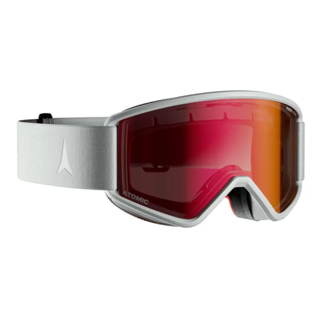 Gogle narciarskie Atomic Savor M Photo Light Grey / Red OTG S1-S3 2027