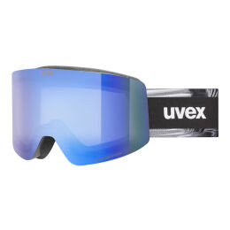 Gogle narciarskie Uvex Provoqe FM Black Matt / Mirror Blue OTG S2 2026