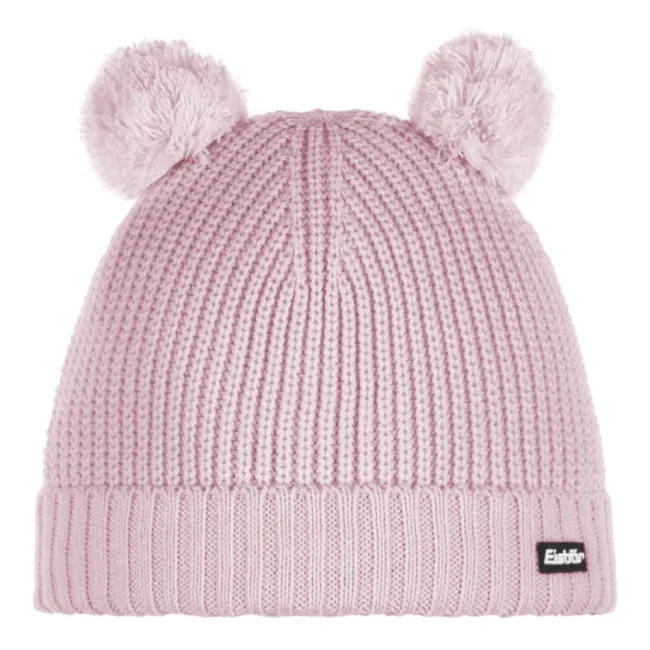 Czapka narciarska dziecięca Eisbar Ponti Pompon Kids Pink Clay 2026