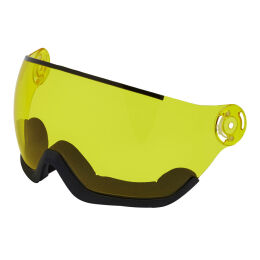 Szyba przyłbica zamienna do kasku Head Knight lub Queen Visor Sparelens Kit S1 Yellow