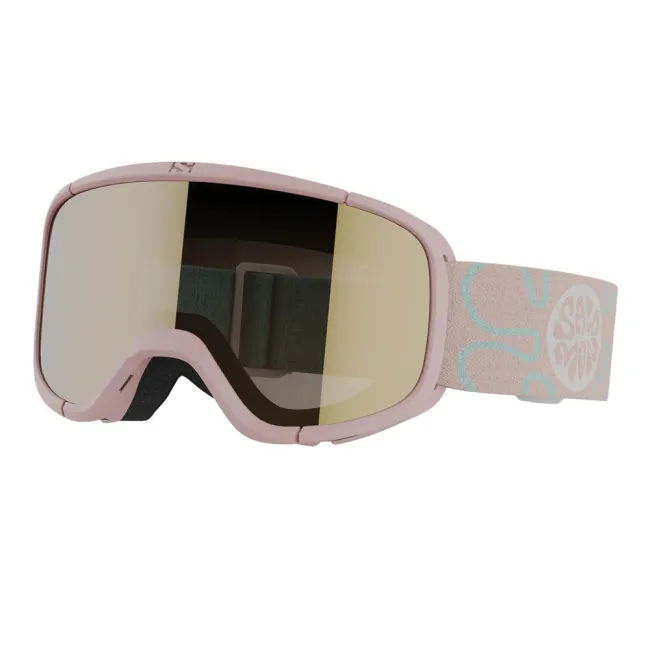 Gogle narciarskie dziecięce Salomon Rio Tropical Peach / Gold S2 2025