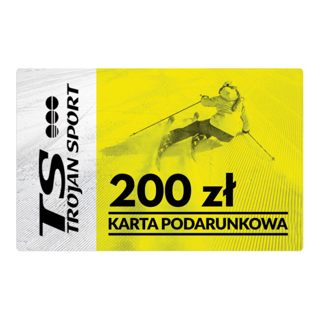 Karta podarunkowa Trojan Sport 200 zł