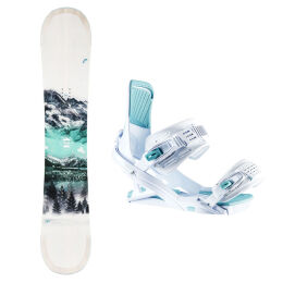 Zestaw Snowboardowy damski Head Pride 2.0 Ice + Head FX Fay I Lyt White 2025