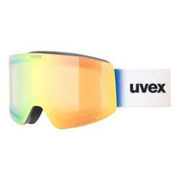 Gogle narciarskie Uvex Provoqe FM Black Matt / Mirror Green OTG S1 2026