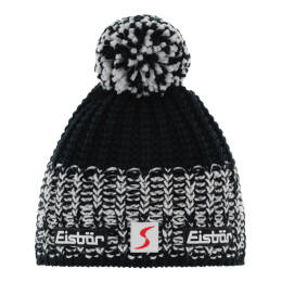 Czapka Eisbar Refocus Pompon SP Black White 2023