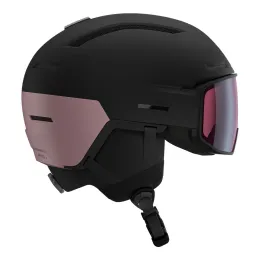 Kask narciarski Salomon Driver Pro Sigma Black Dawn Pink Metal / Solver Pink S2 2027