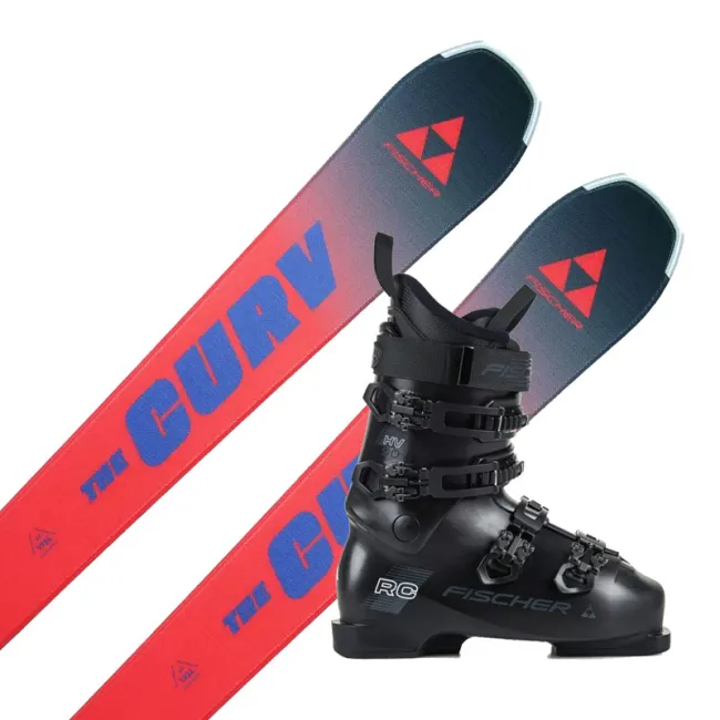 Zestaw zjazdowy Fischer XTR The Curv Power RT + Fischer RC 90 HV 2026
