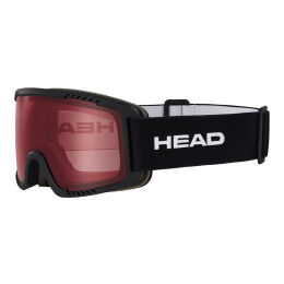 Gogle narciarskie dziecięce Head Contex Youth Red Black S1 2025