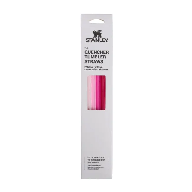 Słomki do Stanley Quencher H2.O FlowState™ 0,89L Pink - 4 sztuki 2026