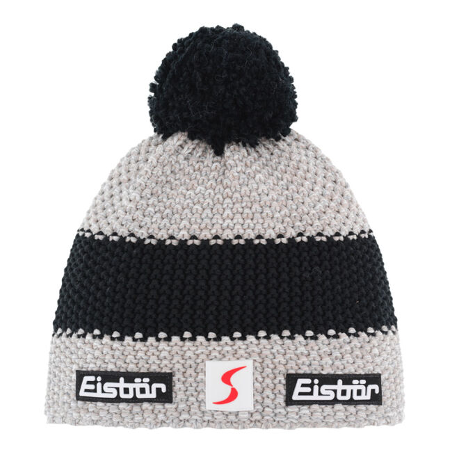 Czapka Eisbar Styler Pompon MU Silver Black 2024