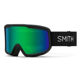 Gogle narciarskie Smith Frontier Black Green Sol-X Mirror S3 2025