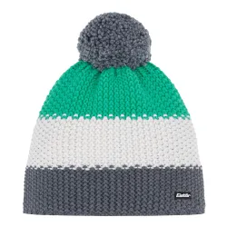 Czapka narciarska Eisbar Star Pompon Anthracite White Green 2026