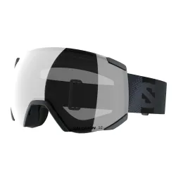 Gogle narciarskie snowboardowe Salomon Radium Ebony / ML Super White OTG S2 2027
