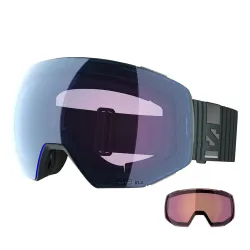 Gogle narciarskie snowboardowe Salomon Radium Prime Sigma Photo Green Gables / Sky Blue z fotochromem + dodatkowa szyba S1 2026