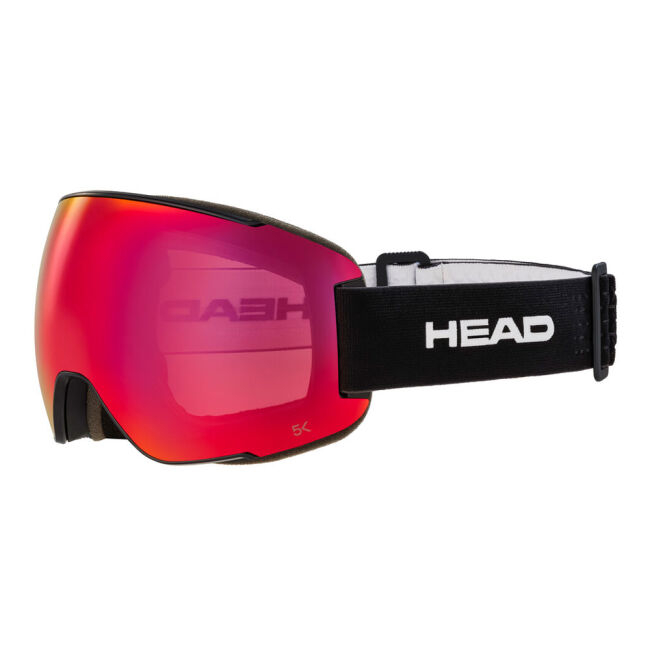 Gogle narciarskie Head Magnify 5K Black Red OTG S2 2025