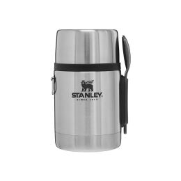 Termos obiadowy ze Sztućcami Stanley Adventure 0,53L Stainless Steel