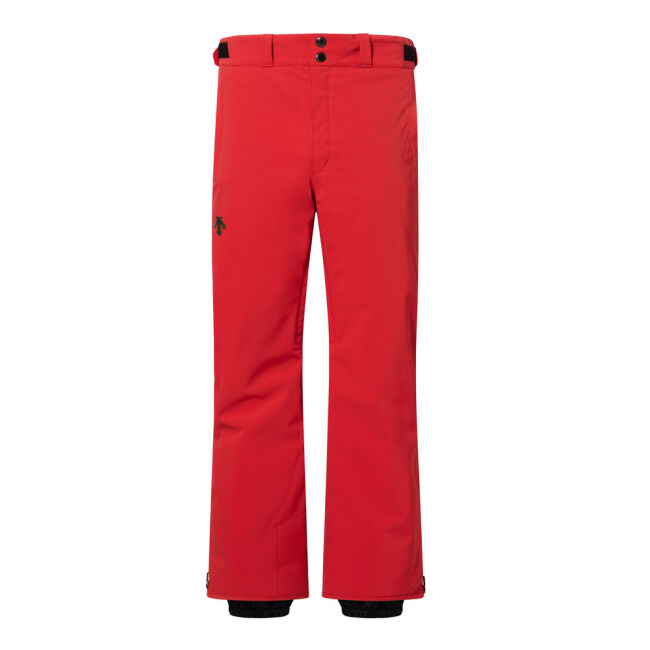 Spodnie narciarskie Descente Swiss Wide Pants z szelkami Red 2026