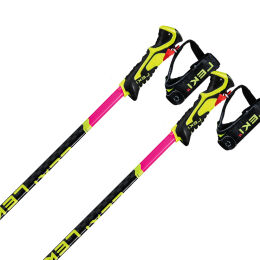 Kijki narciarskie damskie Leki WCR Lite SL 3D Pink 2023