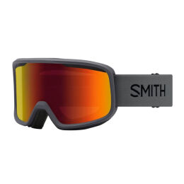 Gogle narciarskie Smith Frontier Slate Red Sol-X Mirror S3 2025