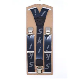 Szelki do spodni narciarskich TopGal Ski Black