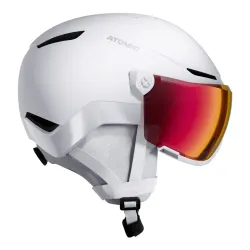 Kask narciarski Atomic Revent Visor Photo White Heather / Red z fotochromem 2027