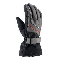 Rękawice narciarskie dziecięce Viking Mate Black Grey 2026