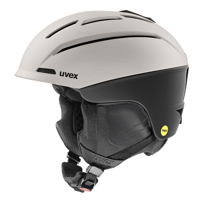 Kask narciarski Uvex Gravitate MIPS Warm Grey Black Matt 2026