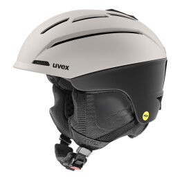 Kask narciarski Uvex Gravitate MIPS Warm Grey Black Matt 2026